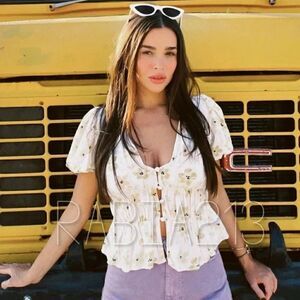 ZARA VOLUMINOUS PRINTED SHIRT
